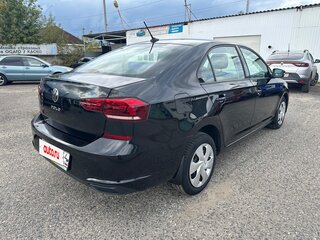2020 Volkswagen Polo VI, чёрный, 1525000 рублей, вид 4