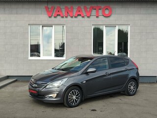 2015 Hyundai Solaris I Рестайлинг, серый, 870000 рублей, вид 1