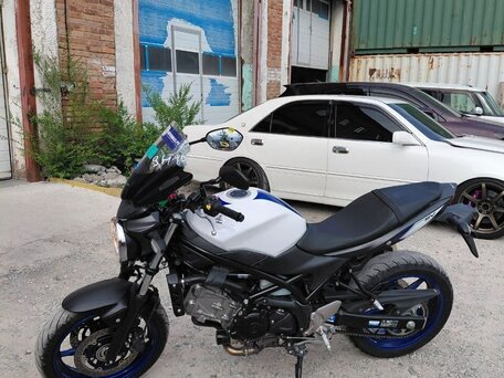 2016 Suzuki SV 650, синий, 550000 рублей, вид 2