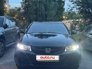 2007 Honda Accord VII Рестайлинг, чёрный, 660000 рублей, вид 2