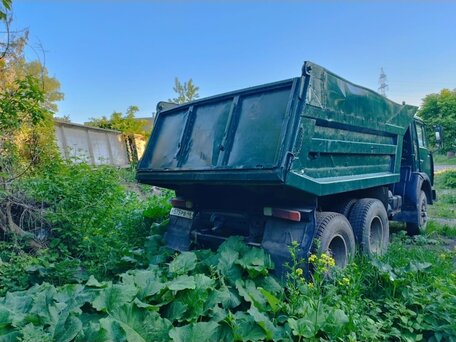 1991 КамАЗ 5511, зелёный, 800000 рублей, вид 2