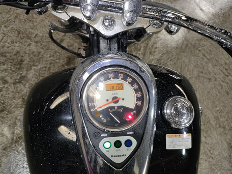 2009 Kawasaki VN900 Vulcan, чёрный, 650000 рублей, вид 5