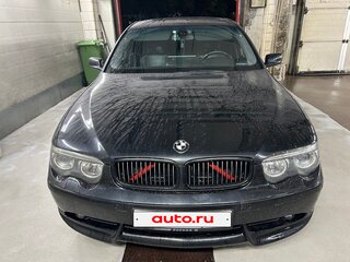 2003 BMW 7 серии 730d IV (E65/E66), чёрный, 1300000 рублей, вид 3