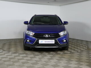 2021 Lada (ВАЗ) Vesta SW I, синий, 974990 рублей, вид 2