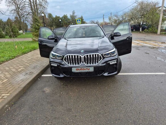2019 BMW X6 30d III (G06), чёрный, 7950000 рублей - вид 2