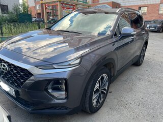 2018 Hyundai Santa Fe IV, серый, 3100000 рублей, вид 2