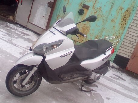 2009 Piaggio X7, серебристый, 150000 рублей, вид 1