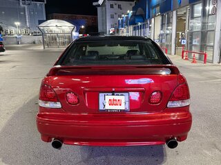2001 Toyota Aristo 5-speed II, красный, 950000 рублей, вид 4
