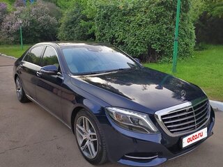 2014 Mercedes-Benz S-Класс 500 Long VI (W222, C217), синий, 2800000 рублей, вид 4