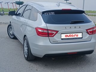 2021 Lada (ВАЗ) Vesta SW I, серебристый, 1500000 рублей, вид 4