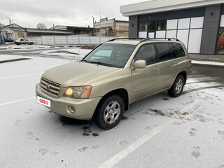 2003 Toyota Highlander I (XU20), бежевый, 780000 рублей, вид 1