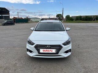 2020 Hyundai Solaris II, белый, 1595000 рублей, вид 2