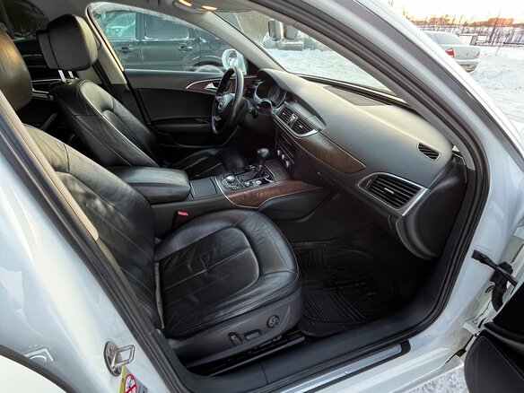 2011 Audi A6 IV (C7), белый, 1425000 рублей - вид 14