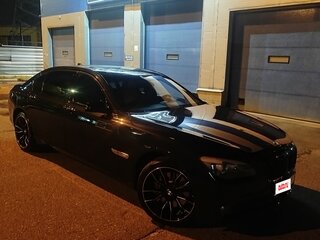 2012 BMW 7 серии Long 750Li xDrive V (F01/F02/F04), чёрный, 1460000 рублей, вид 5