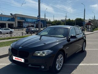 2014 BMW 5 серии 520d VI (F10/F11/F07) Рестайлинг, чёрный, 1750000 рублей, вид 1