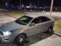 2016 Lada (ВАЗ) Vesta I, серый, 670000 рублей - вид 3