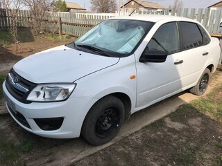 2016 Lada (ВАЗ) Granta I, белый, 500000 рублей, вид 1