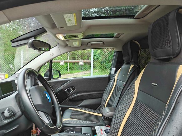 2016 BMW i3 REX 94Ah I (I01), синий, 2250000 рублей - вид 9
