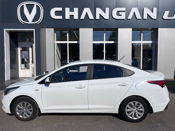 2020 Hyundai Solaris II, белый - вид 4