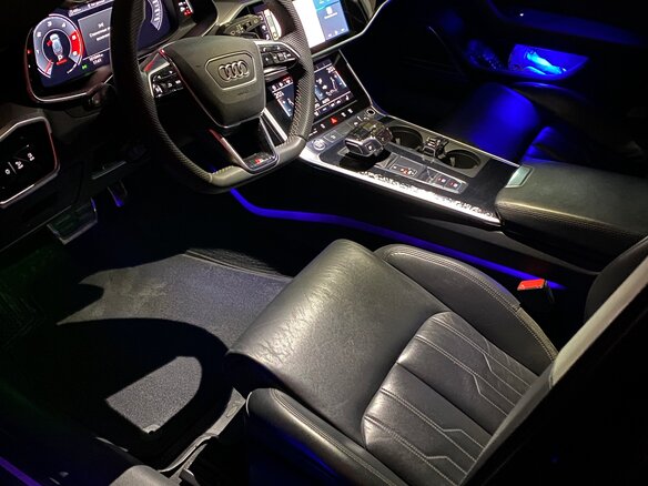 2019 Audi A6 40 TDI V (C8), серый, 4450000 рублей - вид 17