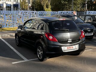 2007 Opel Corsa D, чёрный, 300000 рублей, вид 4