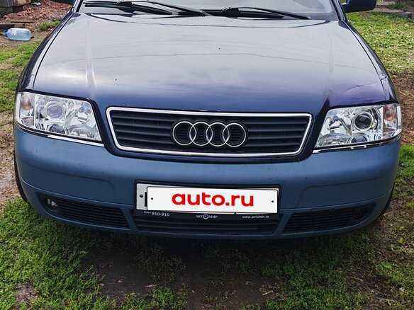 1998 Audi A6 II (C5), синий