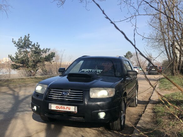 2007 Subaru Forester II Рестайлинг, серый, 750000 рублей - вид 5