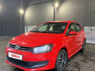 2011 Volkswagen Polo V, красный, 570000 рублей, вид 1