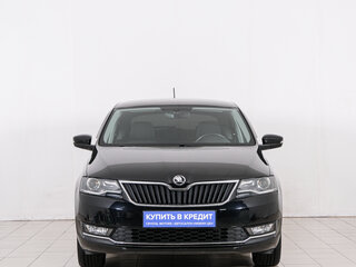 2017 Skoda Rapid I Рестайлинг, чёрный, 1459000 рублей, вид 3