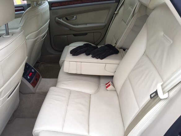 2006 Audi A8 II (D3) Рестайлинг, чёрный - вид 4