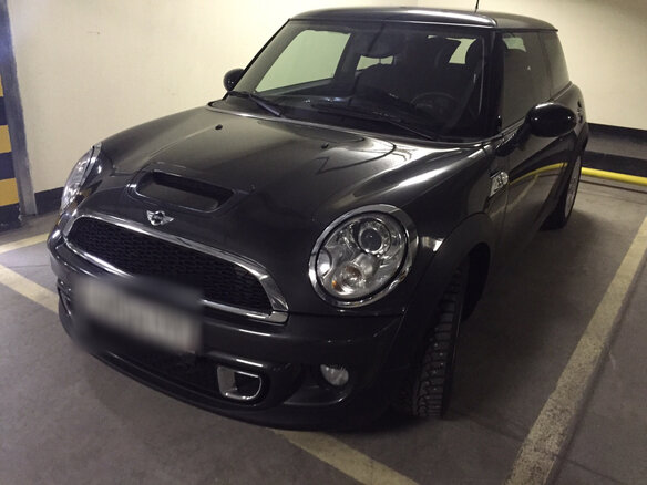 2010 Mini Hatch Cooper S II (R56) Рестайлинг, серый - вид 3