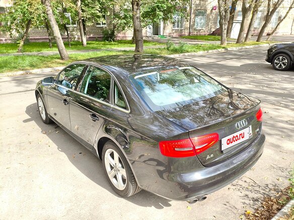 2013 Audi A4 IV (B8) Рестайлинг, чёрный, 1450000 рублей - вид 3