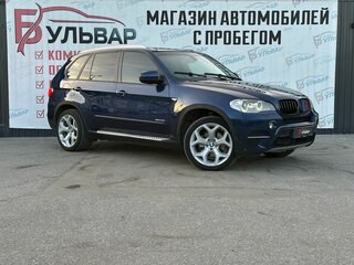 2011 BMW X5 35i II (E70) Рестайлинг, синий, 1590000 рублей, вид 1