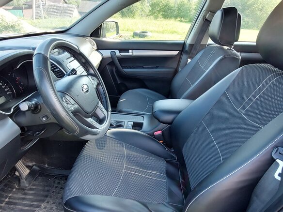 2015 Kia Sorento II Рестайлинг, серый, 1653861 рублей - вид 3