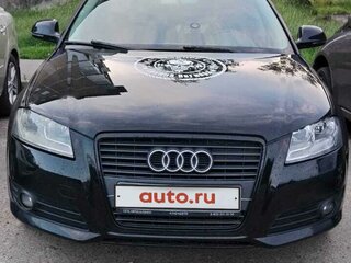2008 Audi A3 II (8P) Рестайлинг 2, чёрный, 1000000 рублей, вид 1