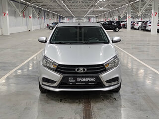 2018 Lada (ВАЗ) Vesta I, серебристый, 705000 рублей, вид 2