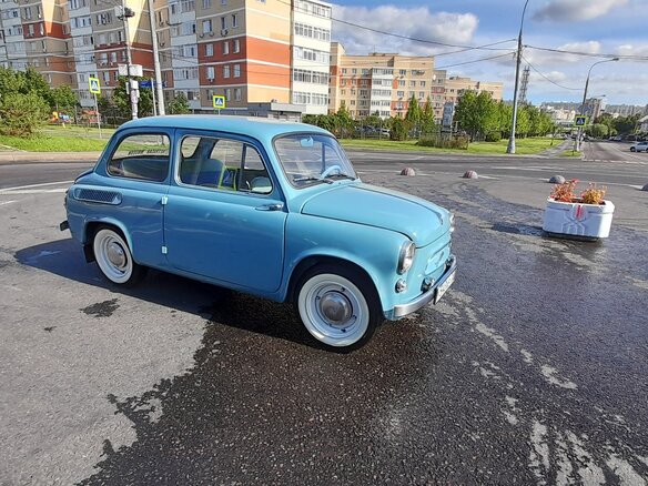 1966 ЗАЗ 965, голубой - вид 1