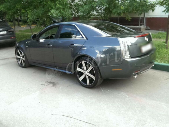 2012 Cadillac CTS II, серый - вид 9