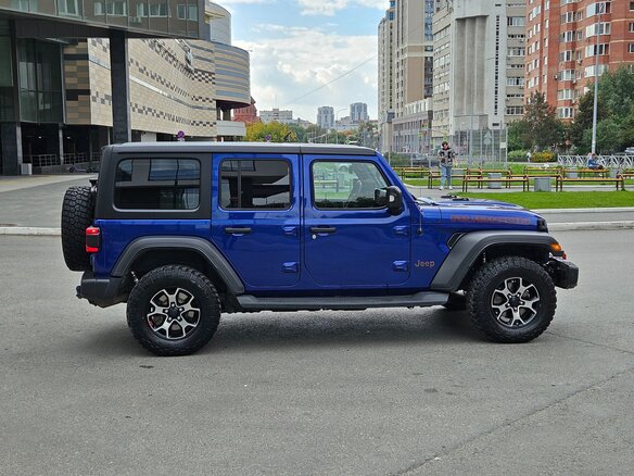 2018 Jeep Wrangler IV (JL), синий, 3499000 рублей - вид 7