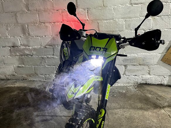2024 Regulmoto Sport 003 PR Pro, зелёный, 190000 рублей - вид 8