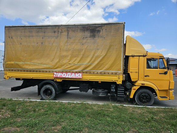 2016 КамАЗ 4308, жёлтый, 2000000 рублей - вид 5
