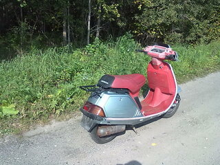 1984 Honda Lead 50, серый, 44000 рублей, вид 2