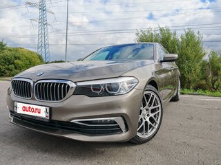 2018 BMW 5 серии 520d xDrive VII (G30/G31/G38), коричневый, 4070000 рублей, вид 2