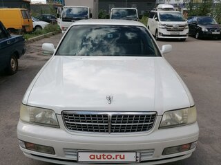 1998 Nissan Gloria X (Y33), белый, 820000 рублей, вид 1