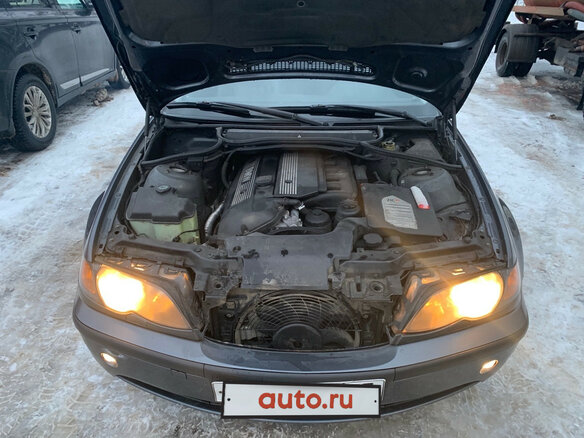 2002 BMW 3 серии 320i IV (E46) Рестайлинг, серый - вид 8