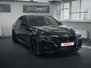 2017 BMW 3 серии 320d VI (F3x) Рестайлинг, чёрный, 2250000 рублей, вид 4