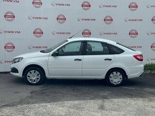 2019 Lada (ВАЗ) Granta I Рестайлинг, белый, 589000 рублей, вид 2