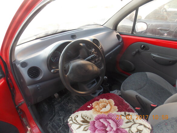 2010 Daewoo Matiz I Рестайлинг, красный, 160000 рублей - вид 3