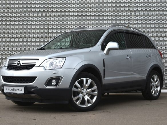 2013 Opel Antara I Рестайлинг, серебристый