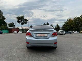 2012 Hyundai Solaris I, голубой, 1100000 рублей, вид 4